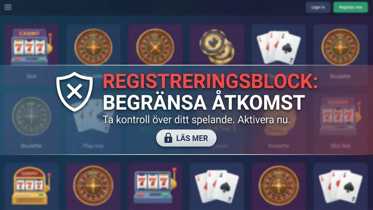 Registrera dig med bonus